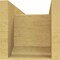 Ekena Millwork 11"W x 22"D x 11"H Wide Sheridan Rough Cedar Woodgrain TimberThane Corbel, Primed Tan CORUR11X22X11SHERCPR - alternate 4